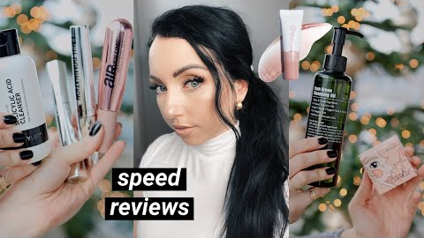 SPEED REVIEWS! Thoughts on Random Products I've Been Testing
