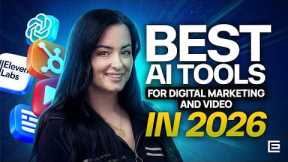 The Top 6 AI Tools for Marketing in 2026