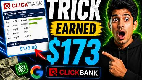 This Trick Ranked ClickBank Article #1 on Google Earned $173