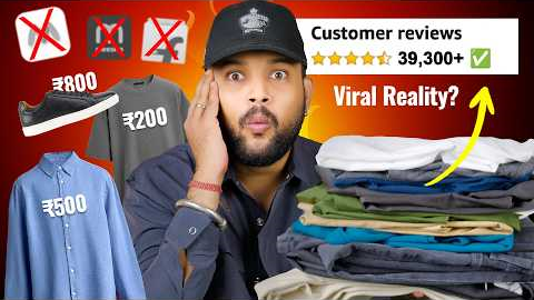 I Tested Amazon's Own Fashion Viral Products 😱 Price ₹500 Rating 39000 | ONE CHANCE