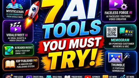 🔥 7 Best AI Tools of 2026 That Can Skyrocket Your Online Business 🤖 #ai #aitools2026 #viralvideo