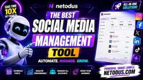 Best Social Media Management Tool for Businesses | Netodus